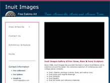 Tablet Screenshot of inuitimages.com